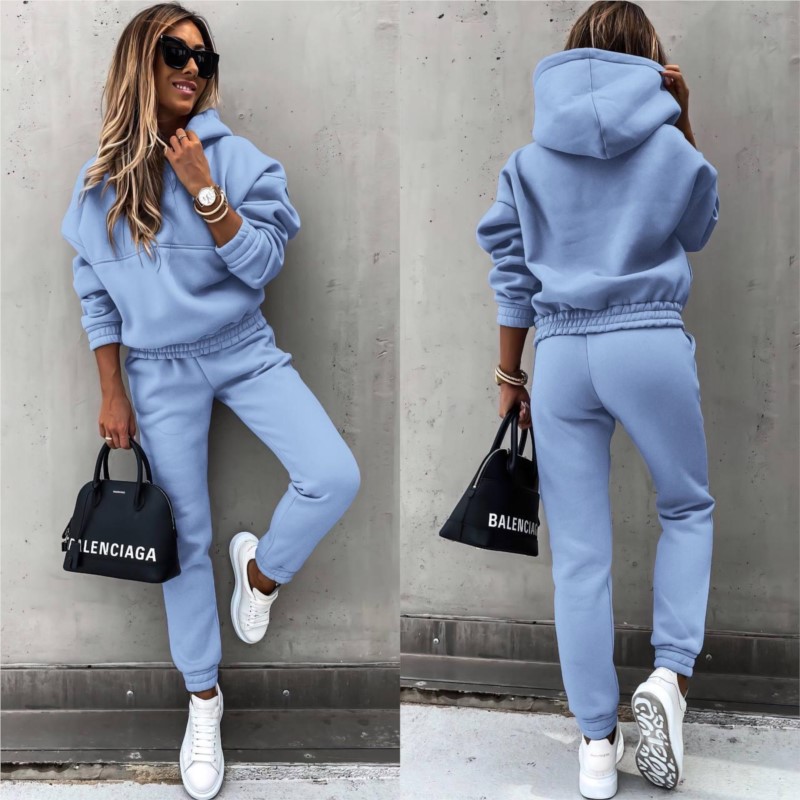 Winter Clothing Sales - Autumn Winter New Solid 2 Piece