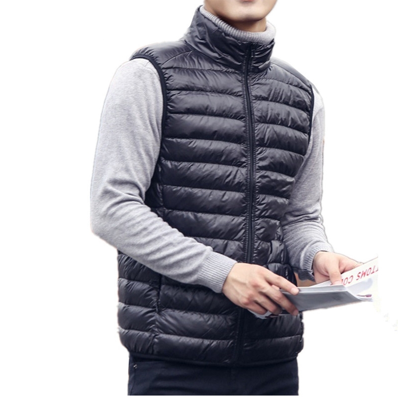 Winter Clothing Brand - Men's Sleeveless Puffer Jackets Fashion Brand