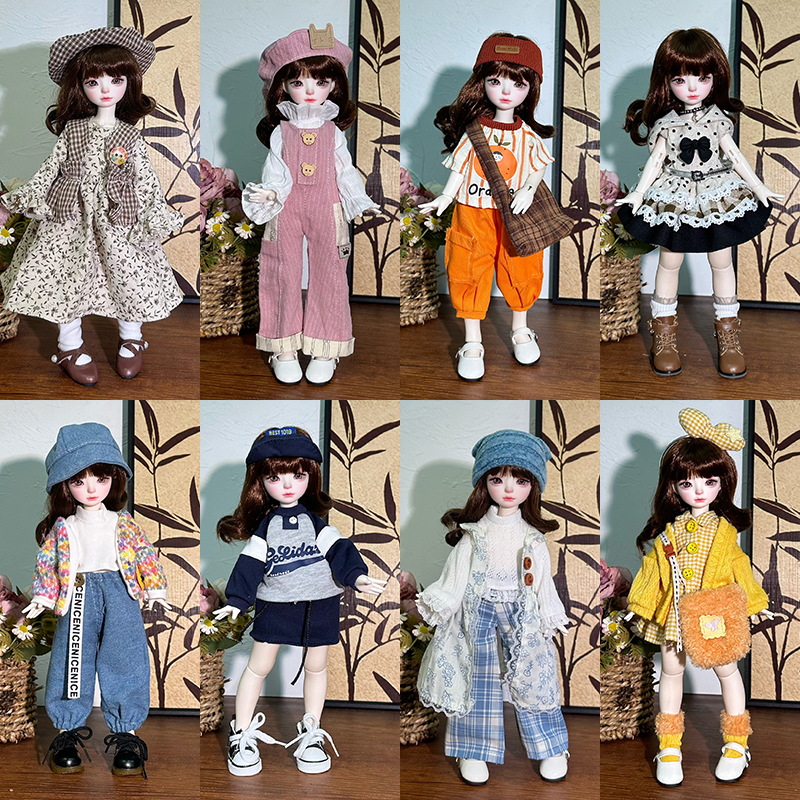 Winter Clothing Gear - 30cm BJD Doll Clothes for Girls
