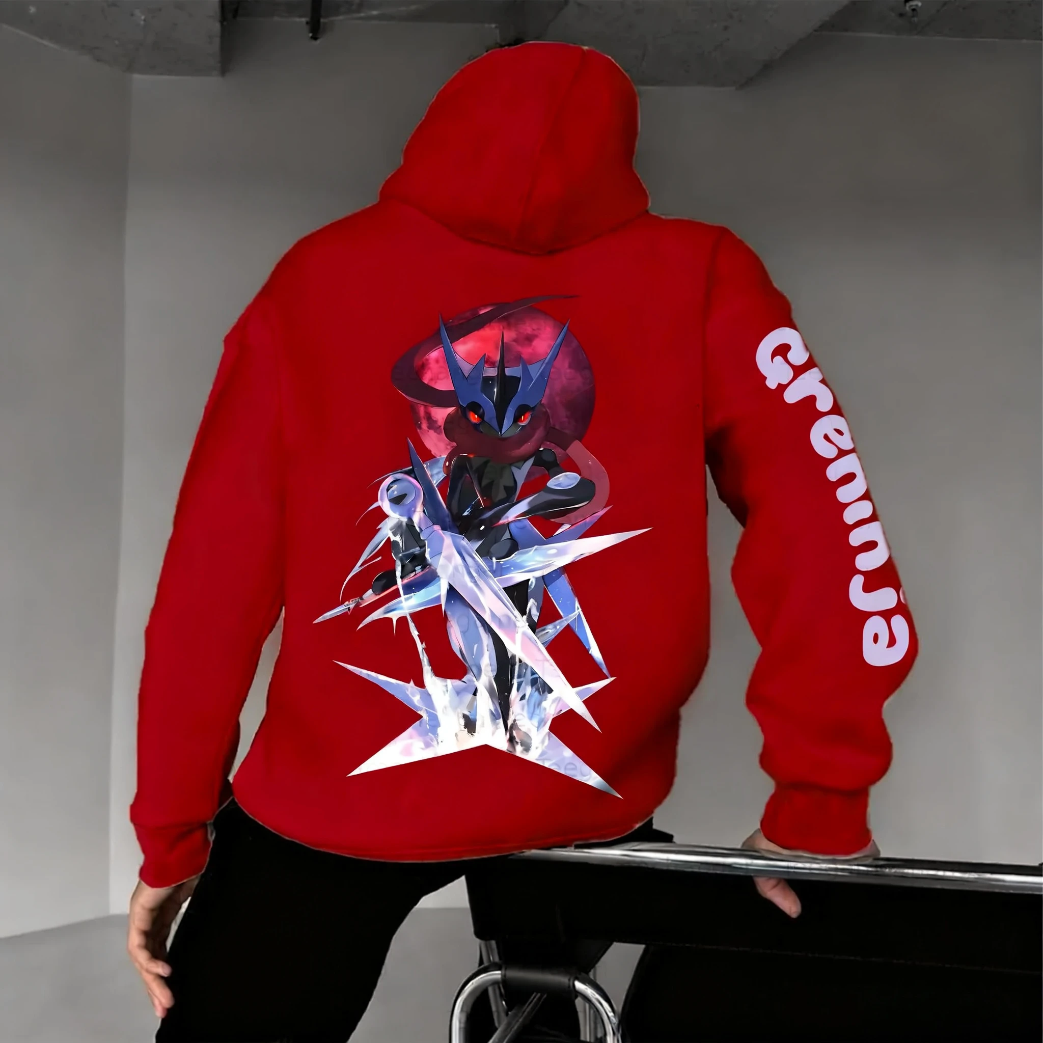 Winter Clothing Brand - Pokémon Anime Greninja Co Branded Hoodie