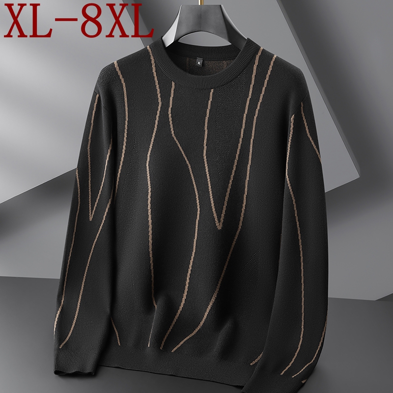 8XL 7XL 6XL Pull Homme 2024 Ne - огляд і ціна Winter Clothing Brand