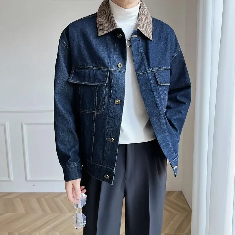 Men's Denim Jacket Trendy High - огляд і ціна Quality Winter Clothing Jacket