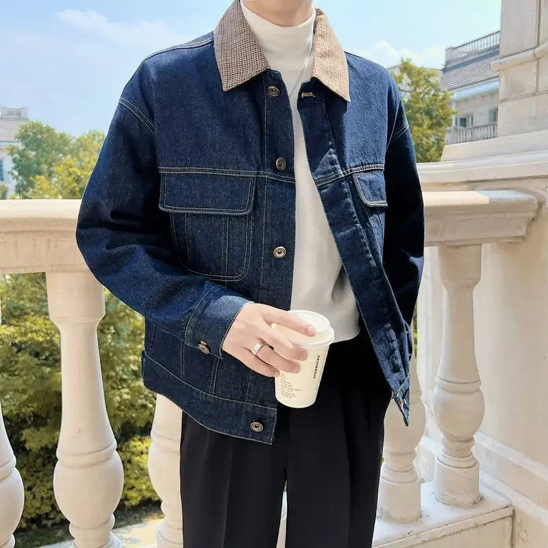 Men's Denim Jacket Trendy High - огляд і ціна Quality Winter Clothing Jacket