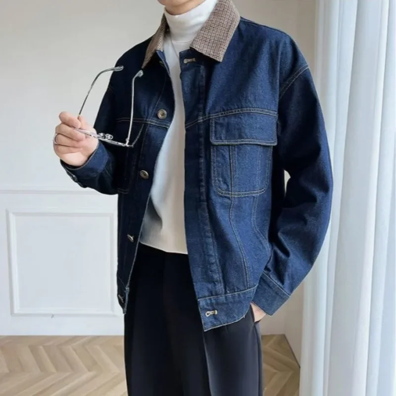 Men's Denim Jacket Trendy High - огляд і ціна Quality Winter Clothing Jacket