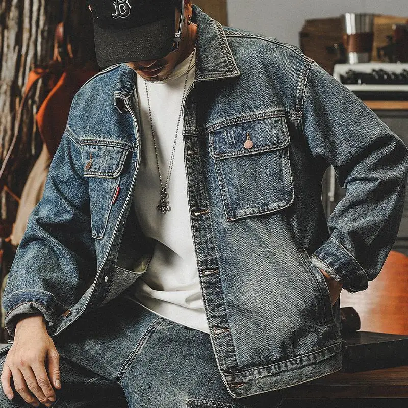 Trendy Loose Denim Jackets Man - огляд і ціна Quality Winter Clothing Jacket