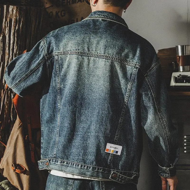 Trendy Loose Denim Jackets Man - огляд і ціна Quality Winter Clothing Jacket