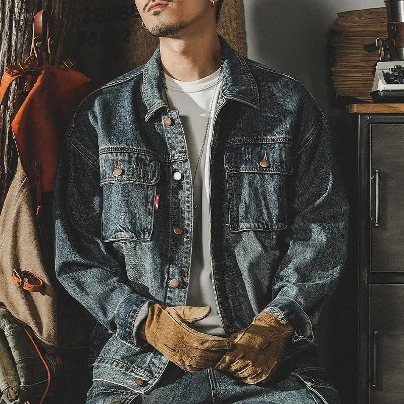 Trendy Loose Denim Jackets Man - огляд і ціна Quality Winter Clothing Jacket