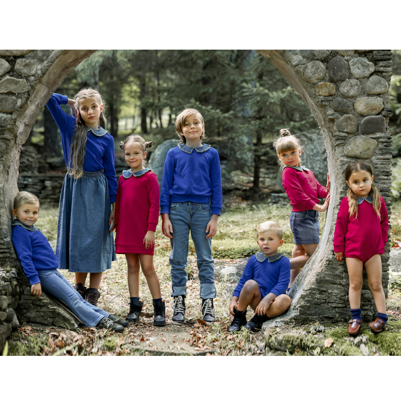 Ali Plus Aw25 Denim Collar Swe - огляд і ціна Winter Clothing For Kids