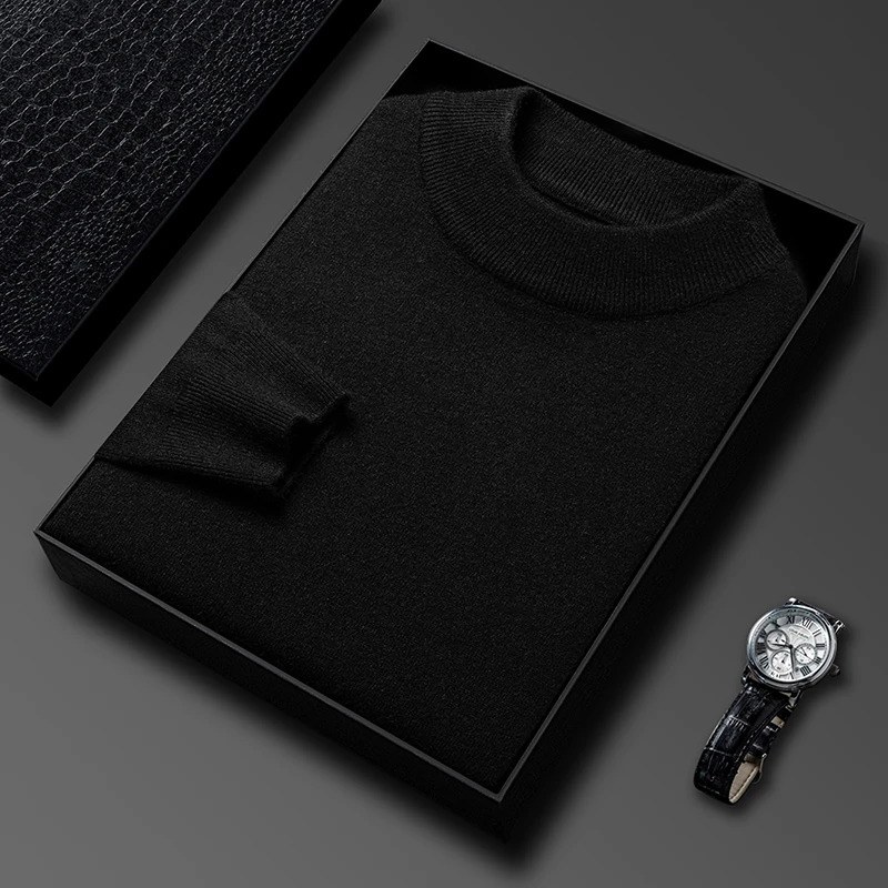 Half Turtleneck Knitwear Sweat - огляд і ціна Winter Clothing Brand