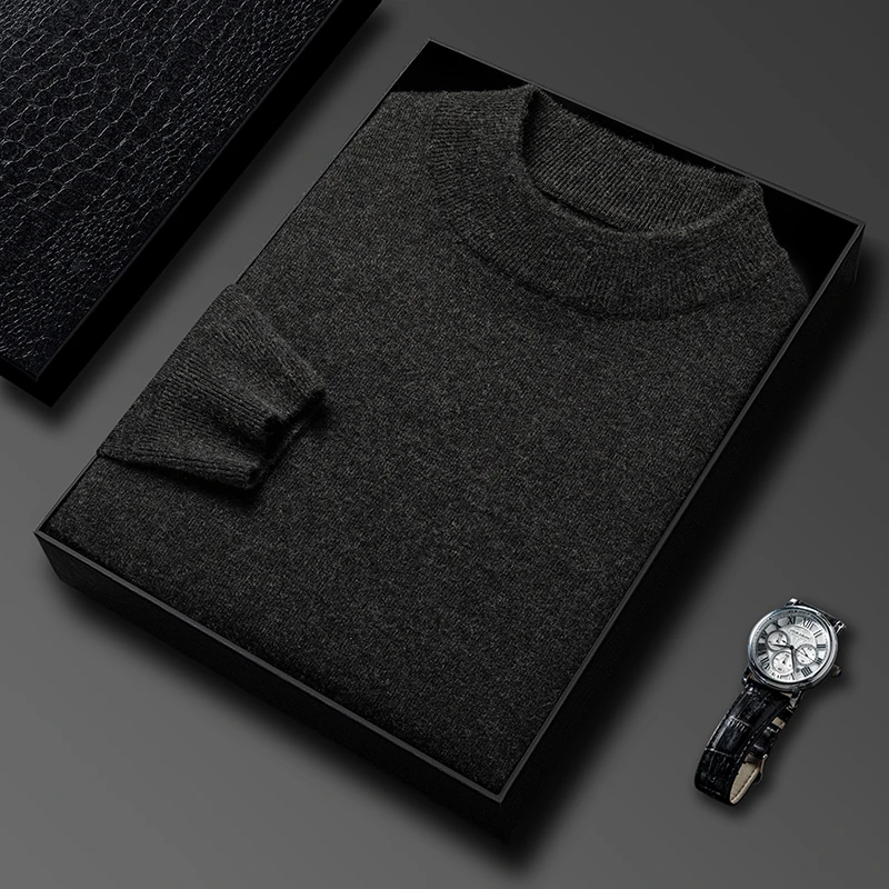 Half Turtleneck Knitwear Sweat - огляд і ціна Winter Clothing Brand