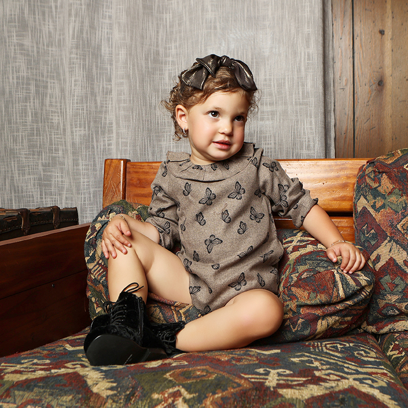 AA AW25 Printed Linen + Knit S - огляд і ціна Winter Clothing For Kids