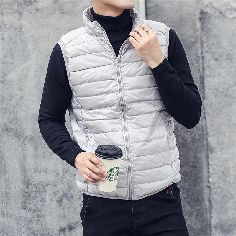 Men's Sleeveless Puffer Jacket - огляд і ціна Winter Clothing Brand
