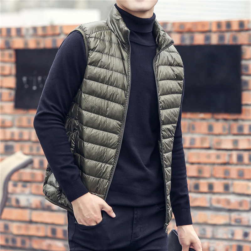 Men's Sleeveless Puffer Jacket - огляд і ціна Winter Clothing Brand