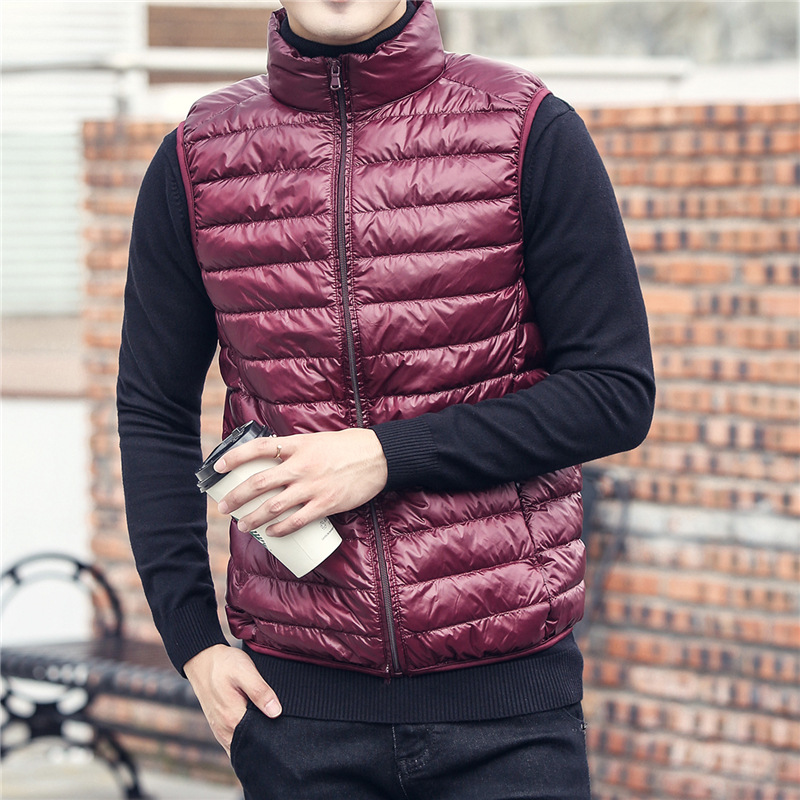 Men's Sleeveless Puffer Jacket - огляд і ціна Winter Clothing Brand
