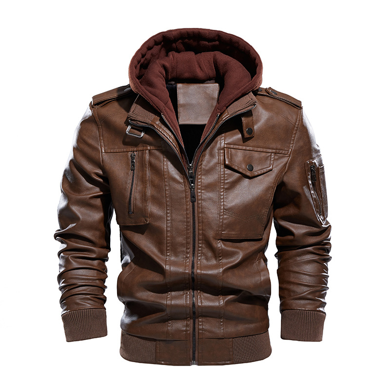 Winter Men's Leather Jacket Hi - огляд і ціна Quality Winter Clothing Jacket