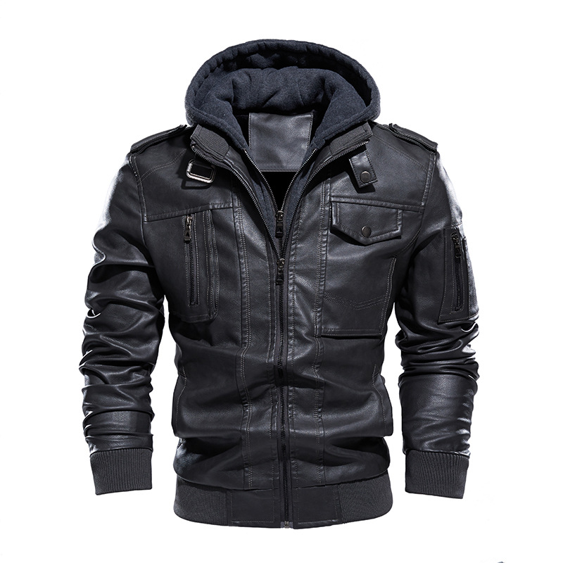 Winter Men's Leather Jacket Hi - огляд і ціна Quality Winter Clothing Jacket