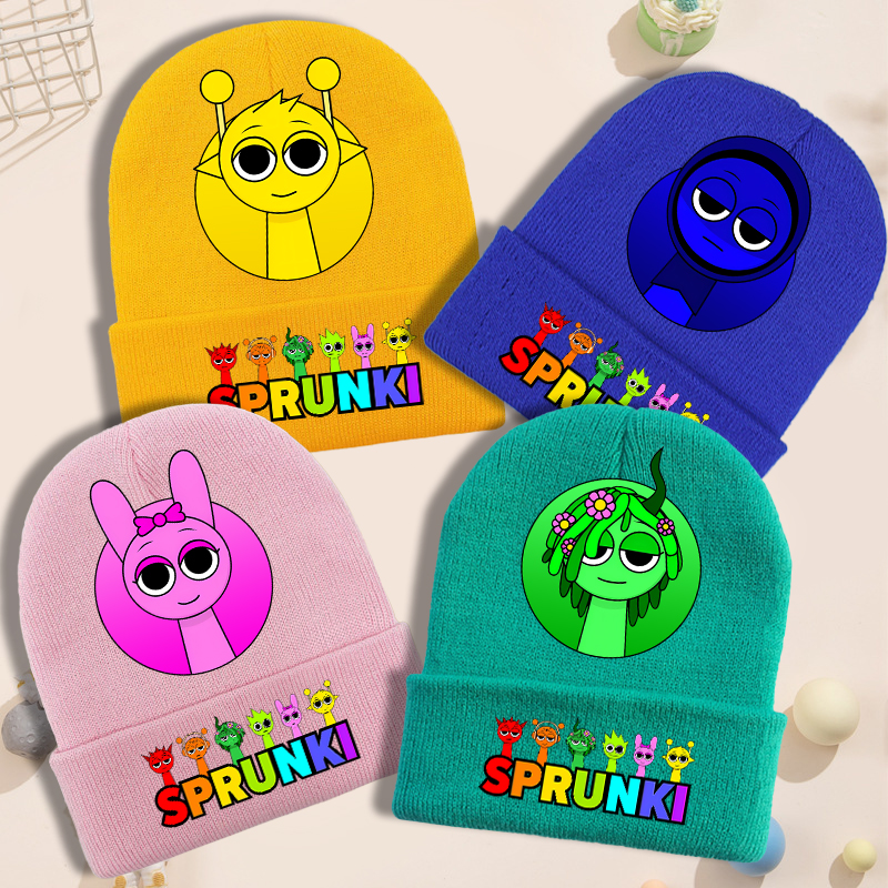 Sprunki Knitted Hat for Childr - огляд і ціна Winter Clothing For Kids