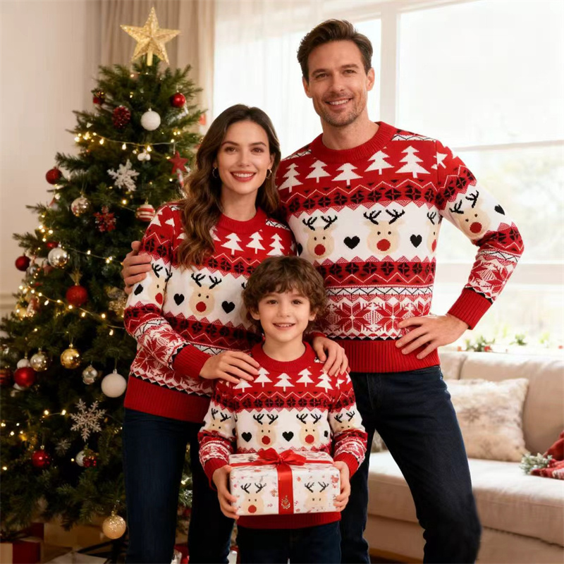 Christmas Family Sweaters Pare - огляд і ціна Winter Clothing For Kids
