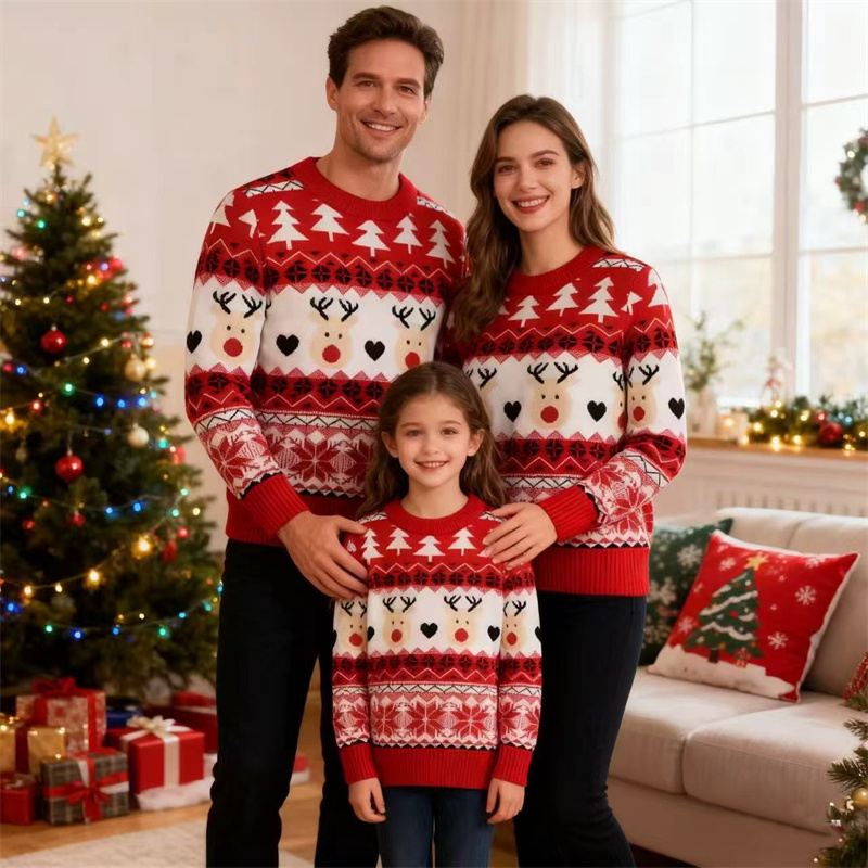 Christmas Family Sweaters Pare - огляд і ціна Winter Clothing For Kids