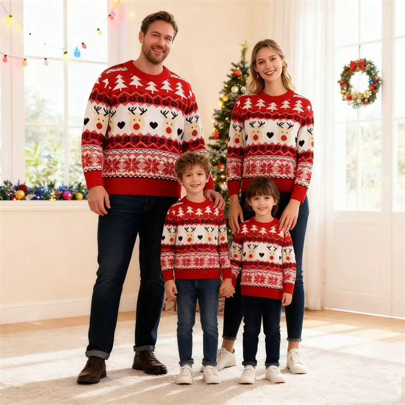 Christmas Family Sweaters Pare - огляд і ціна Winter Clothing For Kids