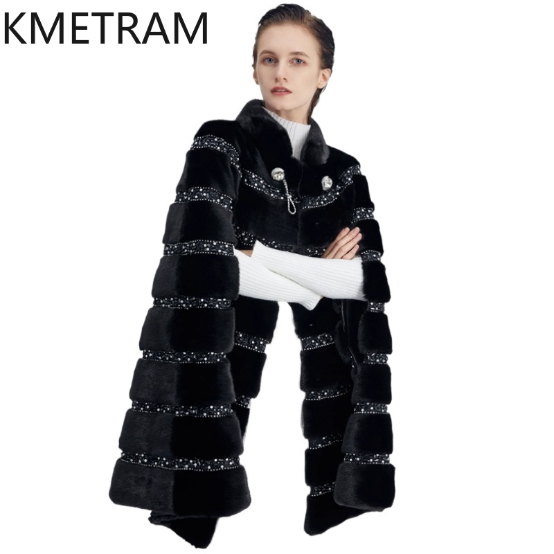 100% Natural Mink Fur Jacket W - огляд і ціна Quality Winter Clothing Jacket