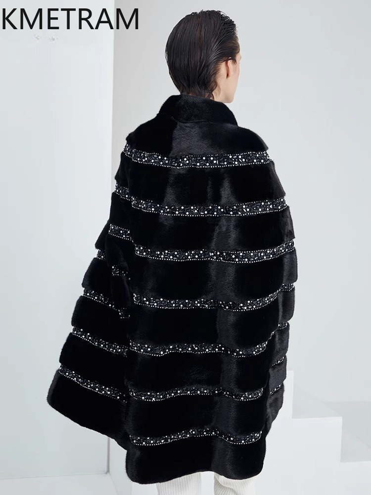 100% Natural Mink Fur Jacket W - огляд і ціна Quality Winter Clothing Jacket