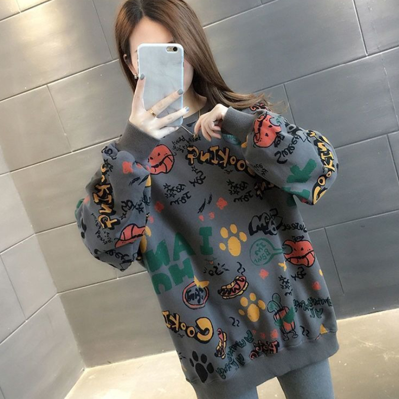 Casual Printed Loose Women's S - огляд і ціна Winter Clothing Essential