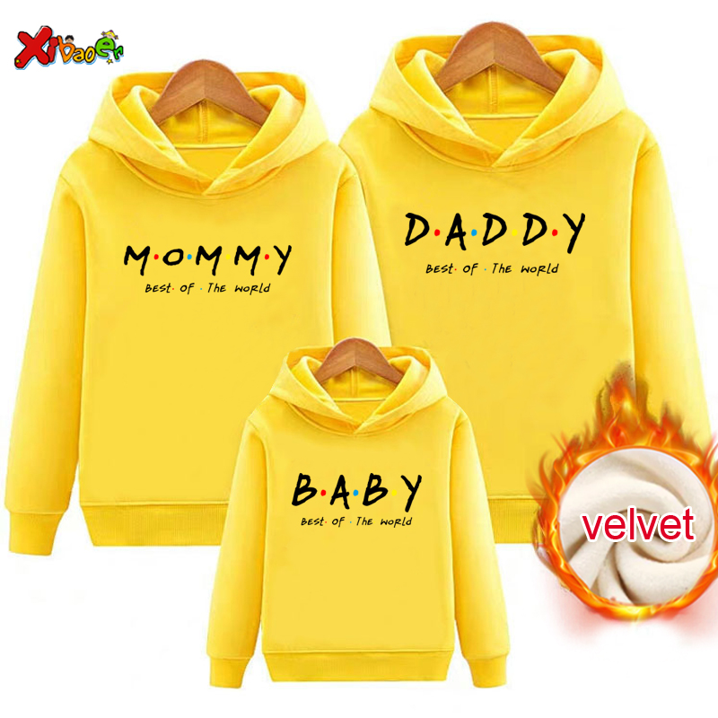 Family Outfit Matching Hoodie  - огляд і ціна Winter Clothing For Kids