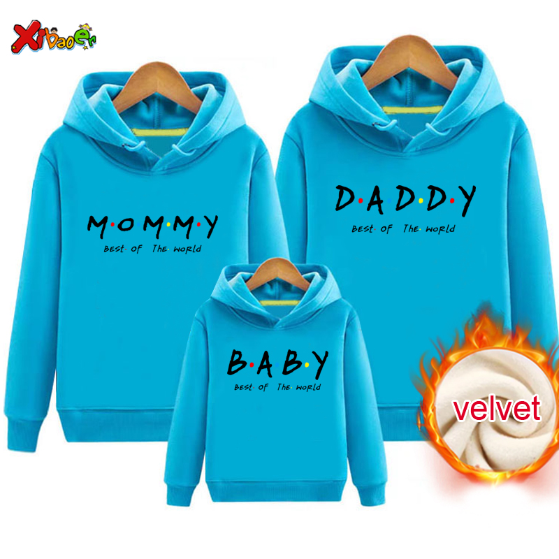 Family Outfit Matching Hoodie  - огляд і ціна Winter Clothing For Kids