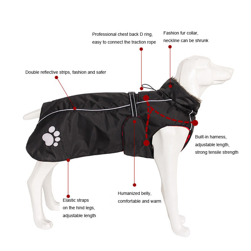 High Quality 5XL Large Dog Clo - огляд і ціна Quality Winter Clothing Jacket