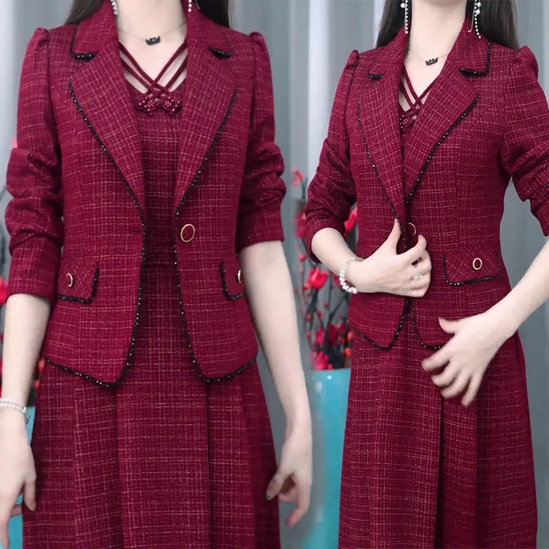 Middle Aged Female Dress Sets  - огляд і ціна Winter Clothing Gear