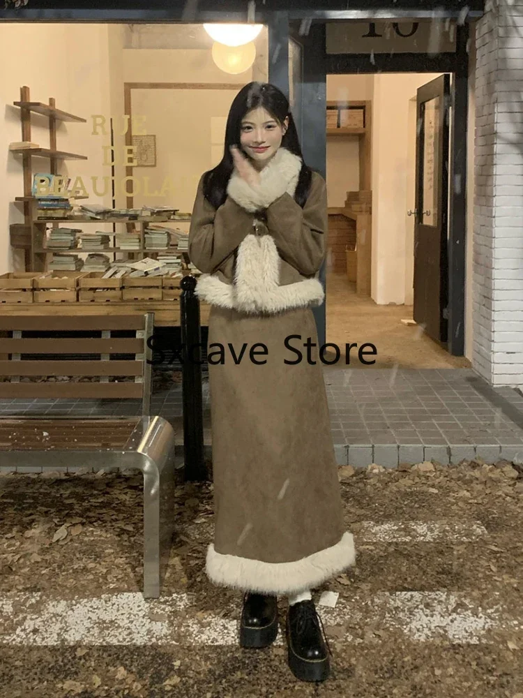 Autumn Retro Faux Fur 2 Piece  - огляд і ціна Winter Clothing Sales