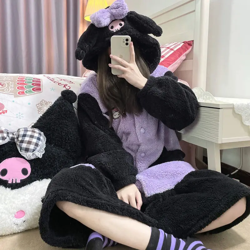 2Pcs Hello Kittys Plush Pajama - огляд і ціна Winter Clothing For Kids